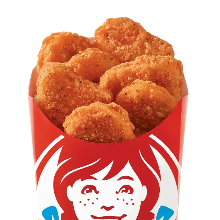 10 PC. Spicy Chicken Nuggets from Wendy's