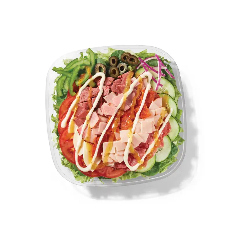 5 Meat Italian Salad from Subway