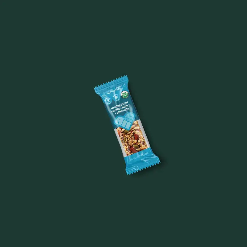 All In Madagascar Vanilla, Honey & Almonds Bar from Starbucks