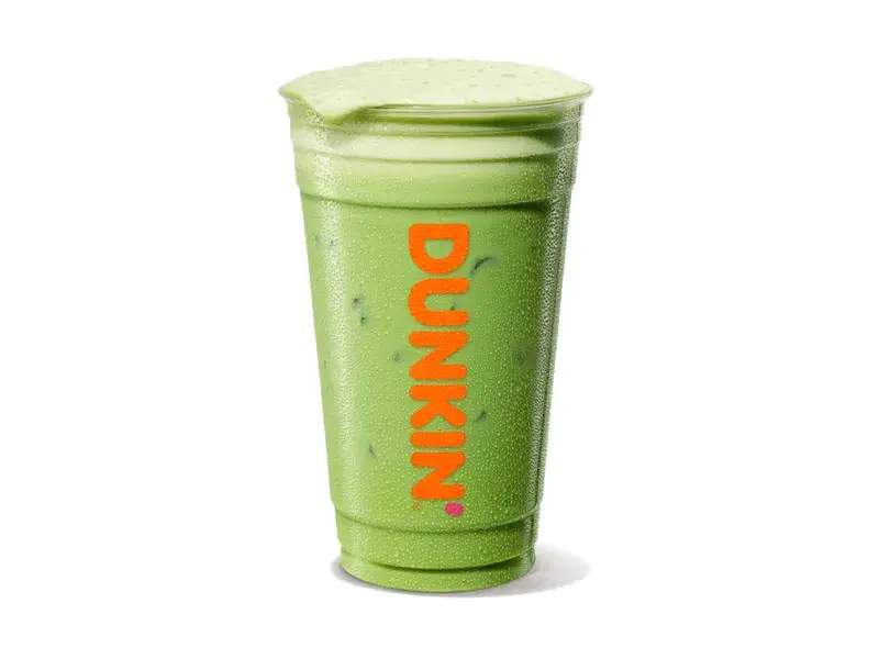 Almond Protein Matcha Iced Latte from Dunkin'