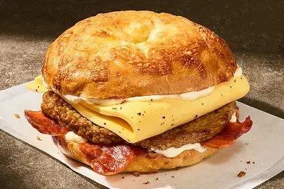 Asiago Bagel Stack - Farmhouse Duo from Panera Bread