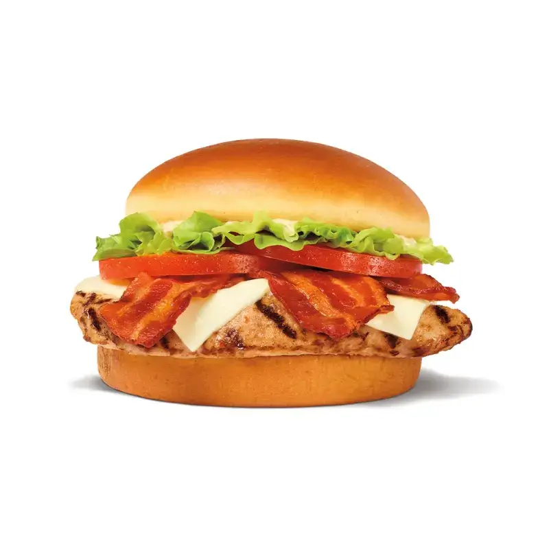 Bacon and Swiss Flame-Grilled Chicken Sandwich from Burger King
