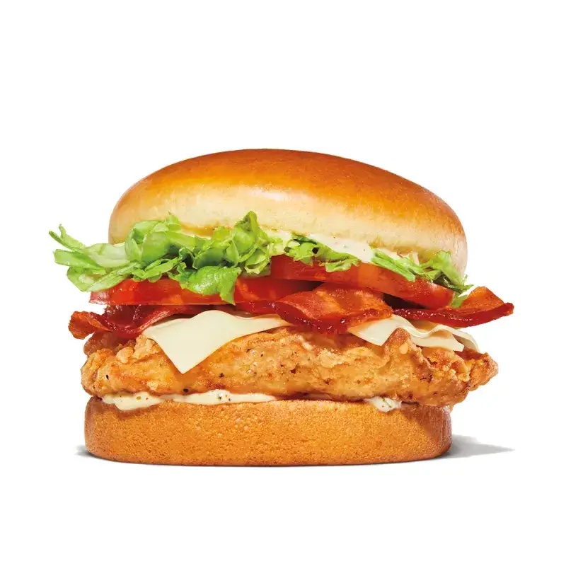 Bacon and Swiss Royal Crispy Chicken from Burger King