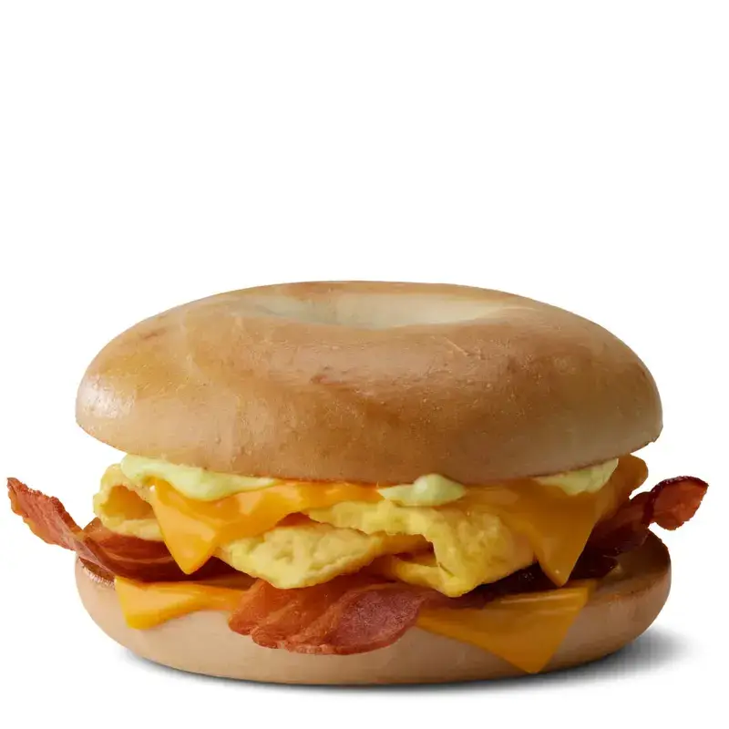 Bacon, Egg & Cheese Bagel from McDonald’s