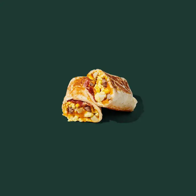 Bacon, Sausage & Egg Wrap from Starbucks