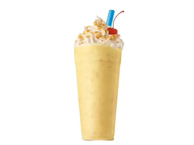 Banana Pudding Shake from Sonic
