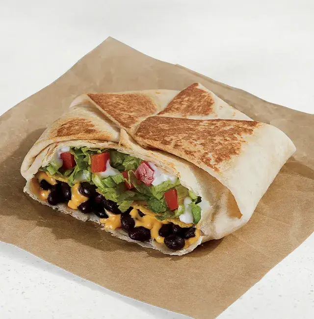 Black Bean Crunchwrap Supreme from Taco Bell