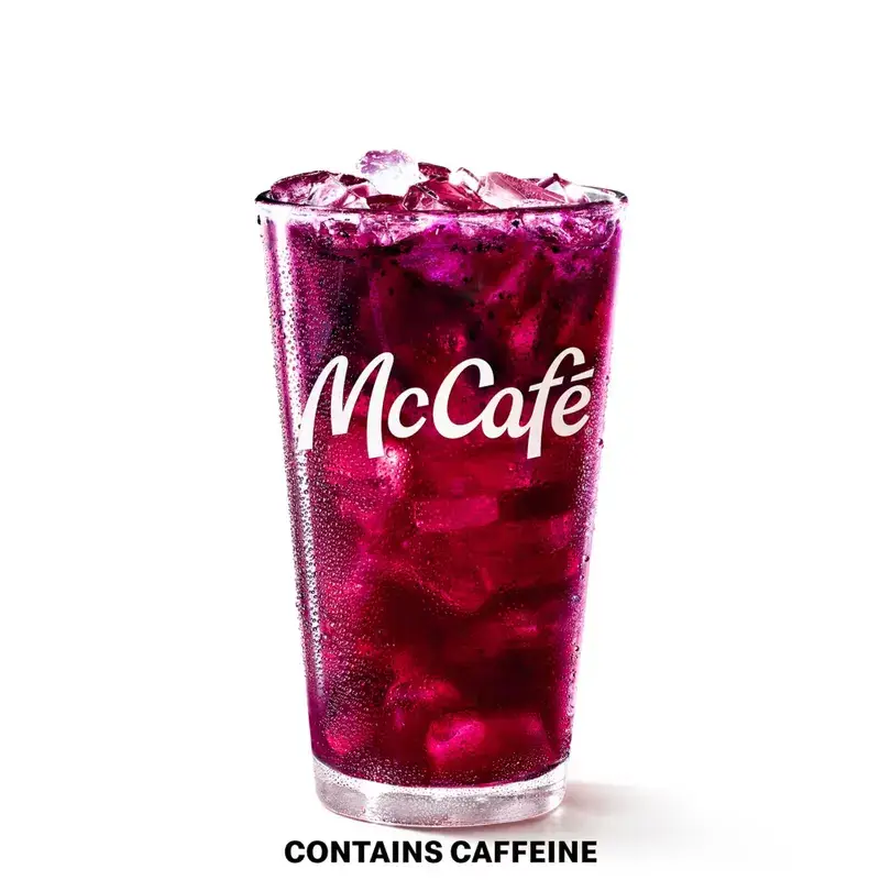 Blackberry Passion Fruit Refresher from McDonald’s