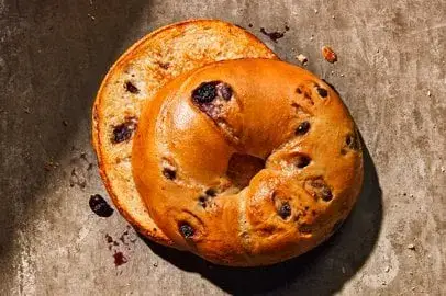 Blueberry Bagel from Panera Bread