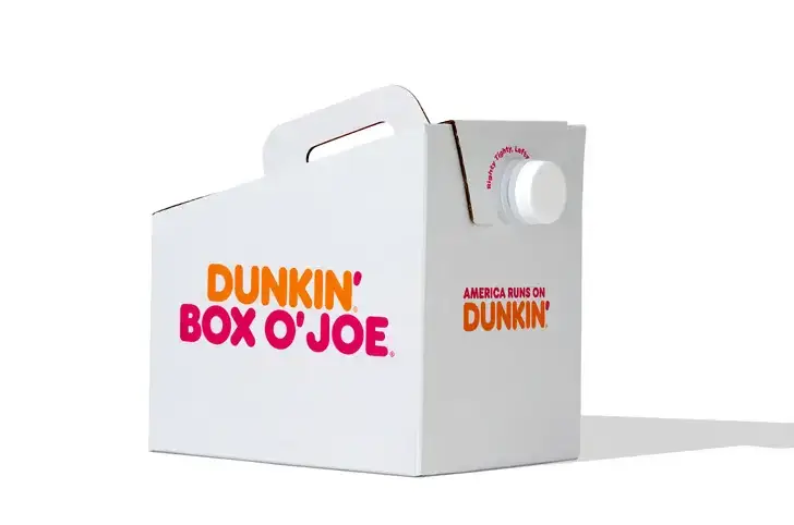 Box 'O Joe from Dunkin'