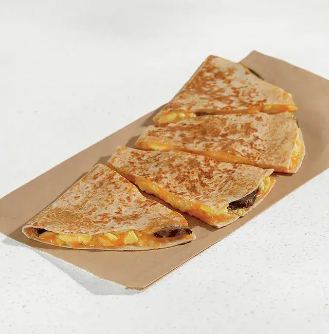 Breakfast Quesadilla - Steak from Taco Bell
