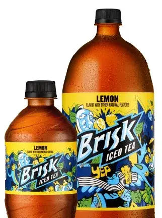 Brisk Lemon Iced Tea from Pizza Hut