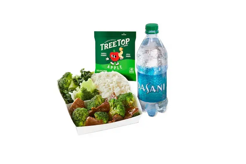 Broccoli Beef Cub Meal from Panda Express