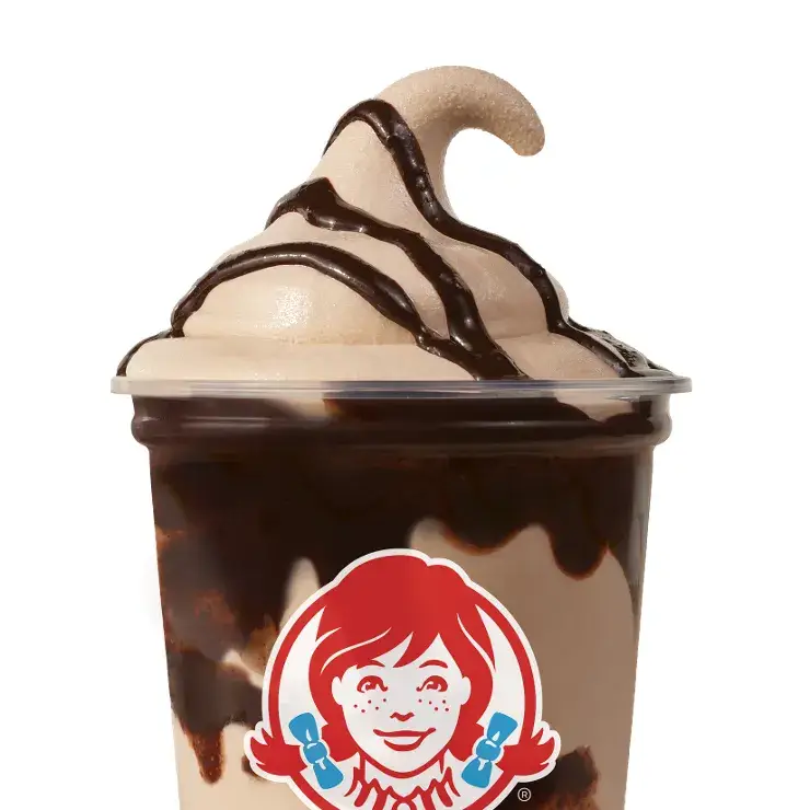 Brownie Batter Chocolate Frosty Swirl from Wendy's