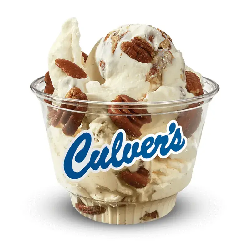 Butter Pecan Flavor of the Day from Culver's