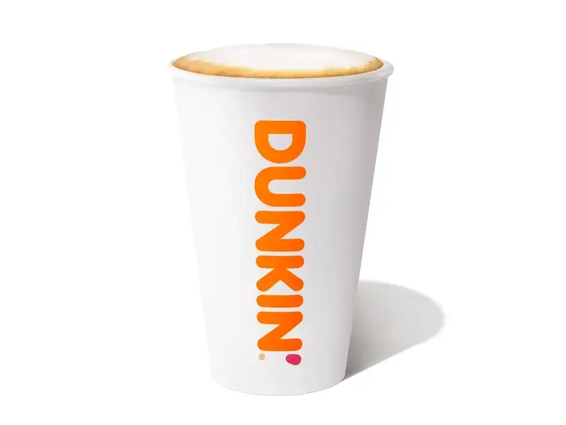 Cappuccino with Skim Milk and Sugar from Dunkin'