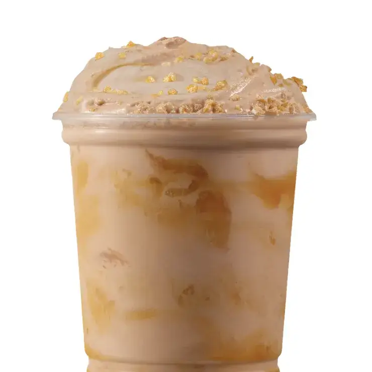 Caramel Crunch Chocolate Frosty Fusion from Wendy's