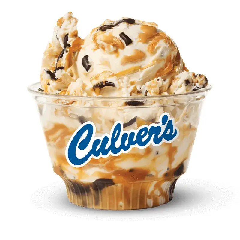 Caramel Peanut Buttercup Flavor of the Day from Culver's