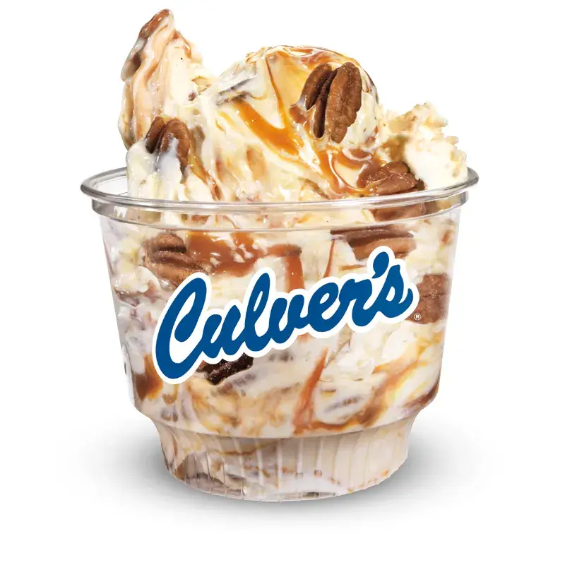 Caramel Pecan Flavor of the Day from Culver's