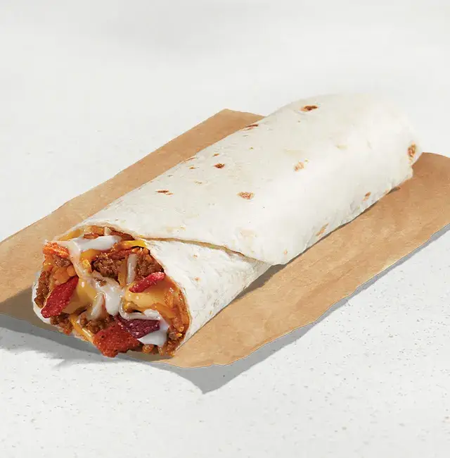 Cheesy Double Beef Burrito from Taco Bell