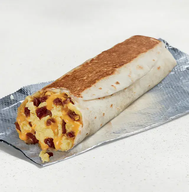 Cheesy Toasted Breakfast Burrito - Bacon from Taco Bell
