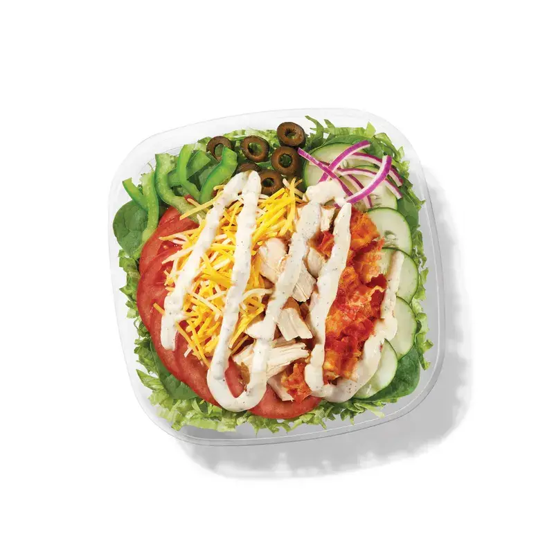 Chicken & Bacon Ranch Salad from Subway