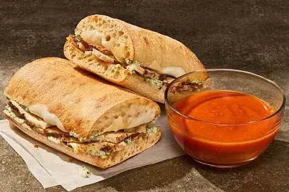 Chicken Pesto Ciabatta Dipper from Panera Bread