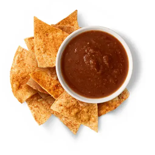 Chili Lime Chips & Tomatillo-Red Chili Salsa from Chipotle