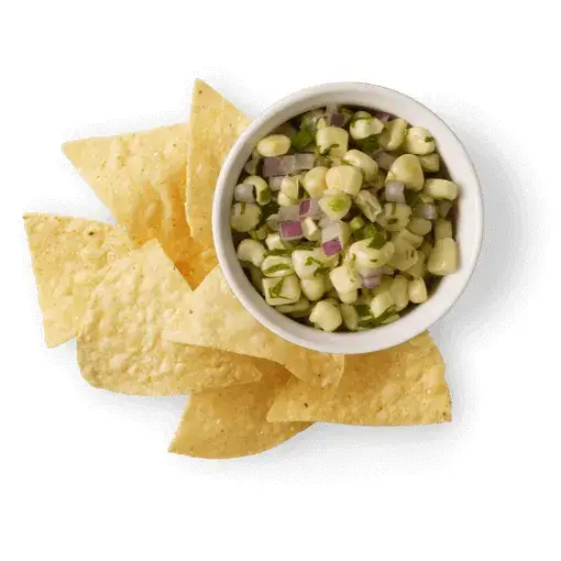 Chips & Roasted Chili-Corn Salsa from Chipotle