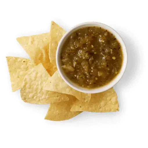Chips & Tomatillo-Green Chili Salsa from Chipotle