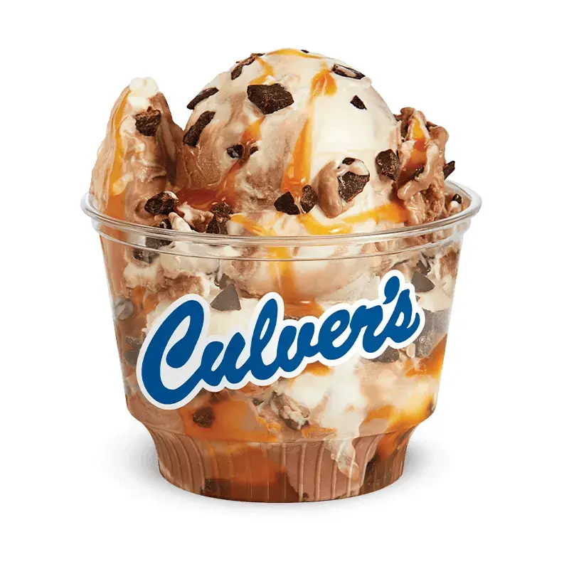 Chocolate Caramel Twist Flavor of the Day from Culver's