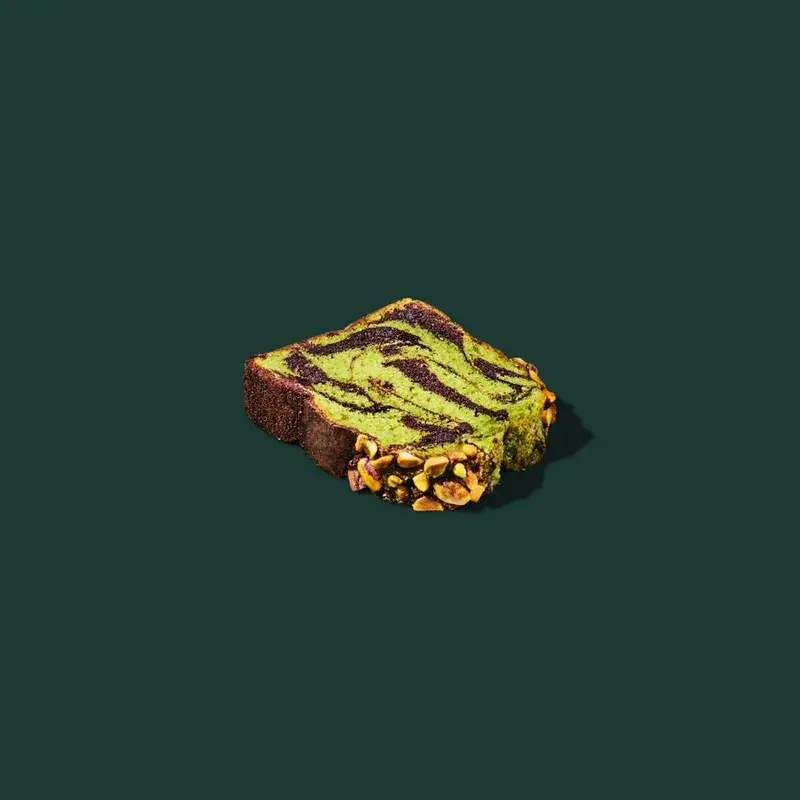 Chocolate Pistachio Loaf from Starbucks