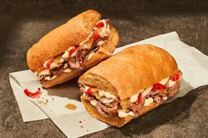 Ciabatta Cheesesteak from Panera Bread
