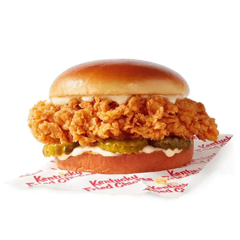 Classic Chicken Sandwich from KFC
