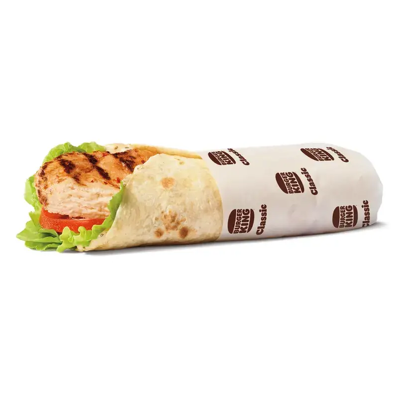 Classic Flame-Grilled Chicken Wrap from Burger King