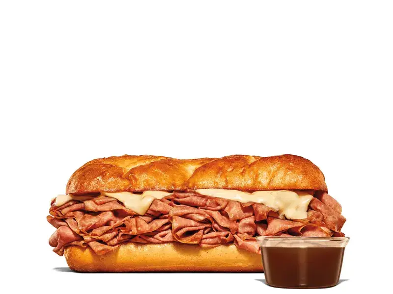 Classic French Dip & Swiss/Au Jus from Arby's