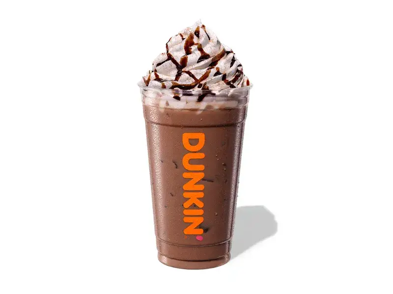 Cocoa Mocha Signature Iced Latte with Skim Milk from Dunkin'