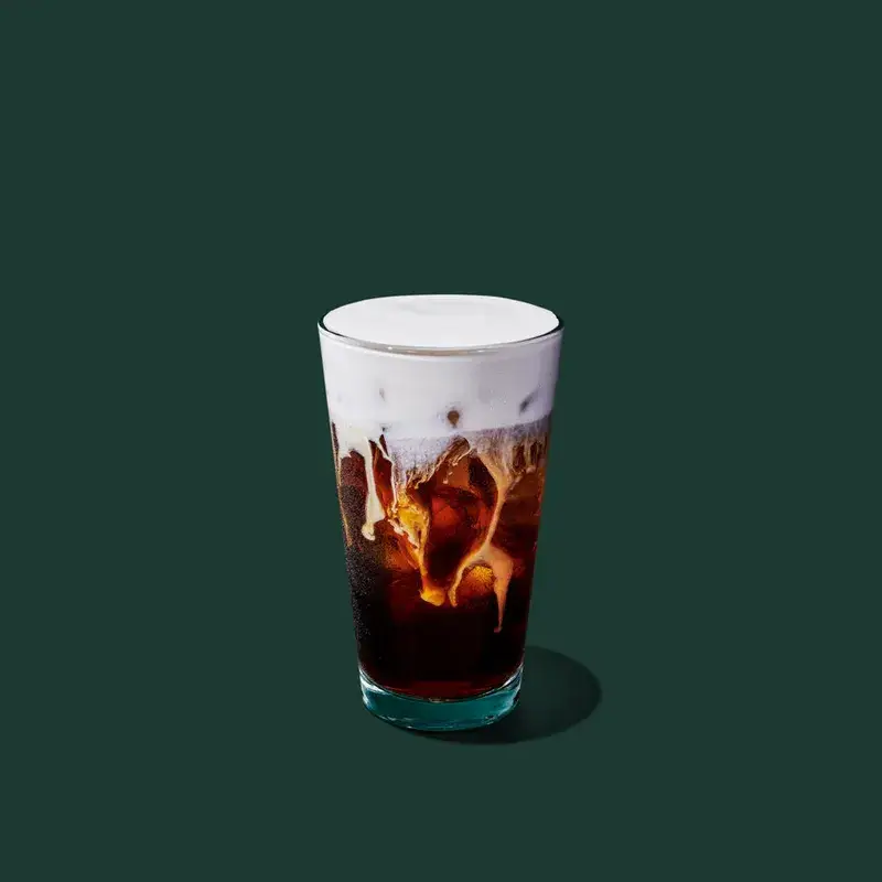 Cold Brew with Nondairy Vanilla Sweet Cream Cold Foam from Starbucks
