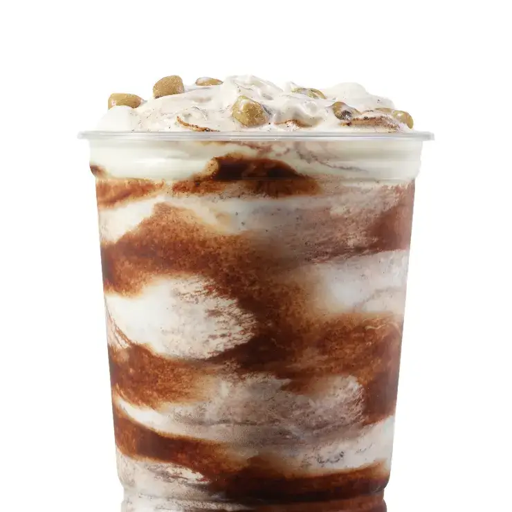 Cookie Dough Frosty Fusion, Vanilla from Wendy's