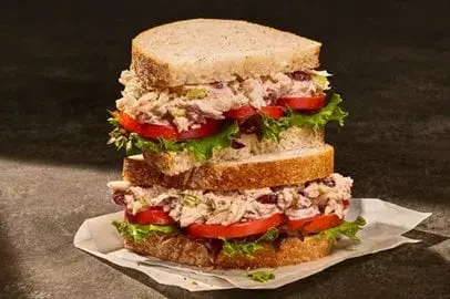 Cranberry Walnut Chicken Salad on Country Rustic from Panera Bread
