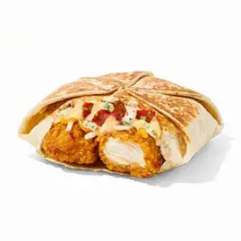 Crispy Chicken Crunchwrap Slider - Creamy Chipotle Sauce from Taco Bell