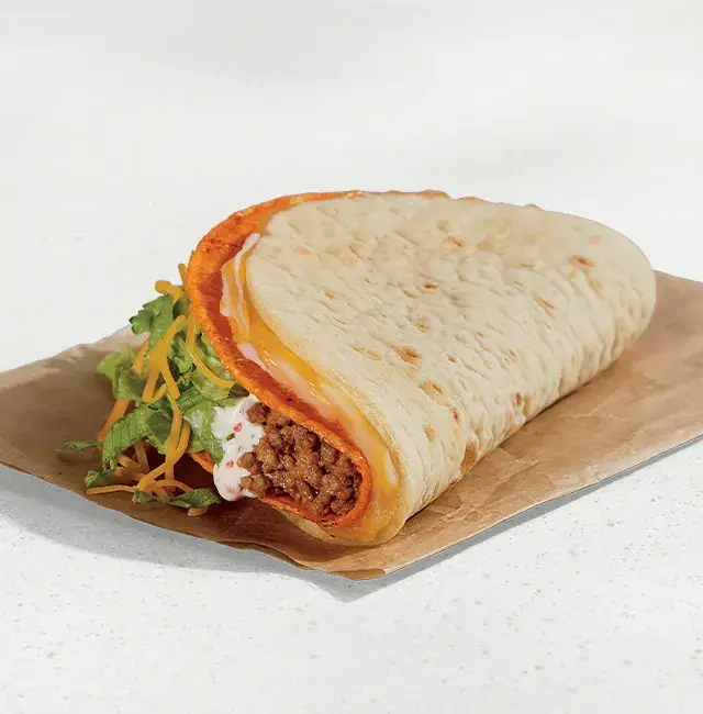 Doritos Cheesy Gordita Crunch - Nacho Cheese from Taco Bell