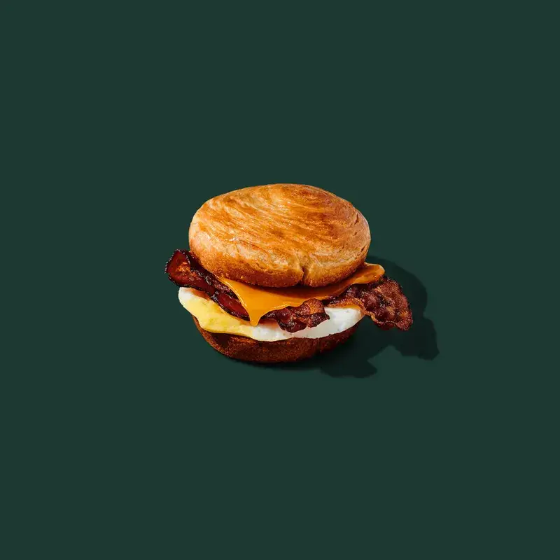 Double-Smoked Bacon, Cheddar & Egg Sandwich from Starbucks