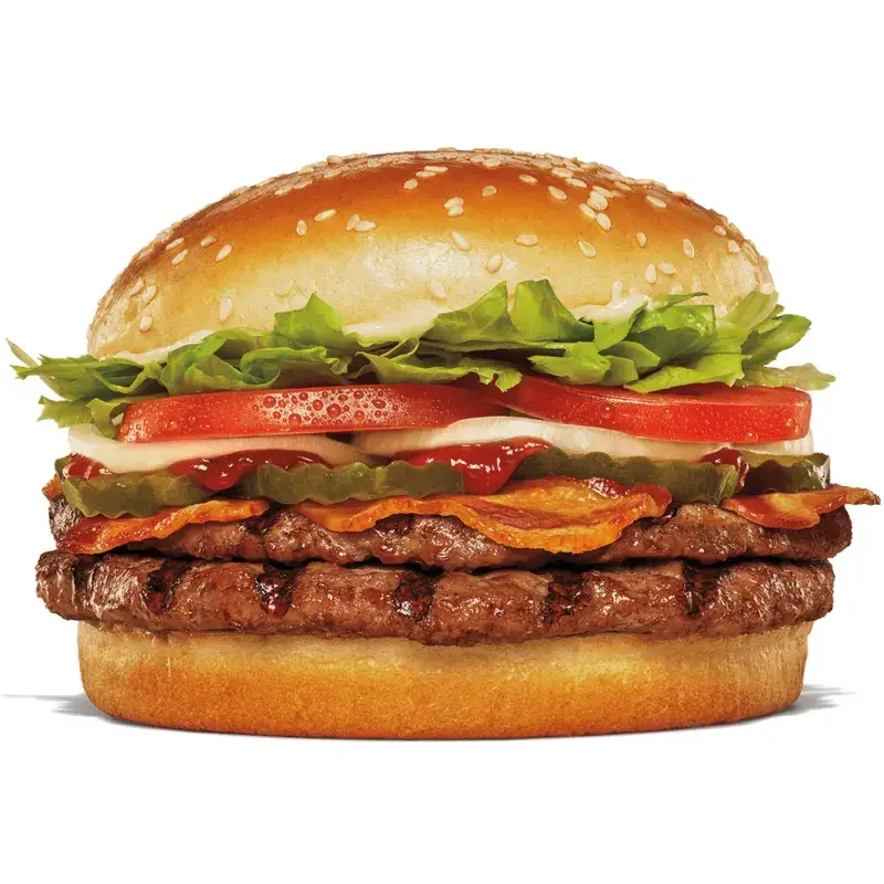 Double Whopper with Bacon from Burger King