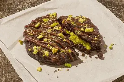 Dubai Style Chocolate Pistachio Cookie from Panera Bread