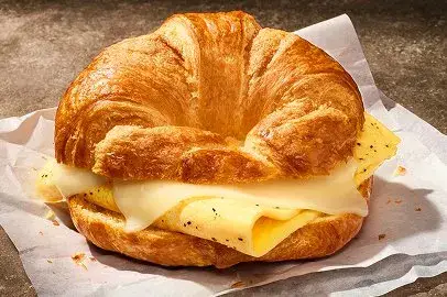 Egg & Cheese on Croissant from Panera Bread