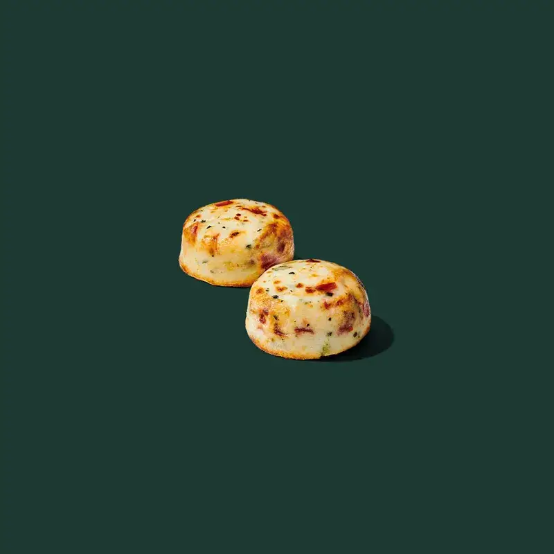 Egg White & Roasted Red Pepper Egg Bites from Starbucks