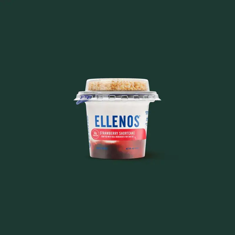 Ellenos Strawberry Shortcake Greek Yogurt from Starbucks