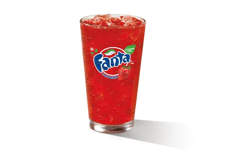 Fanta Strawberry from Popeyes