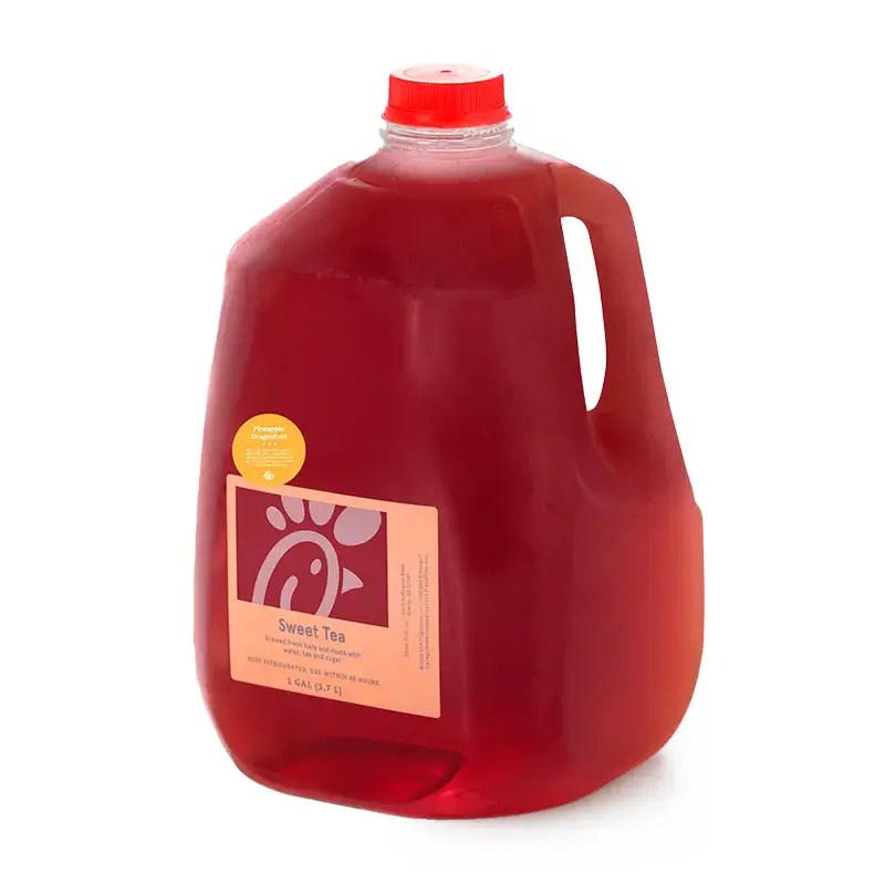 Gallon Pineapple Dragonfruit Unsweet Tea from Chick-fil-A